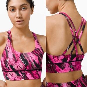 Lululemon Energy Bra Long Line size 6 NWT